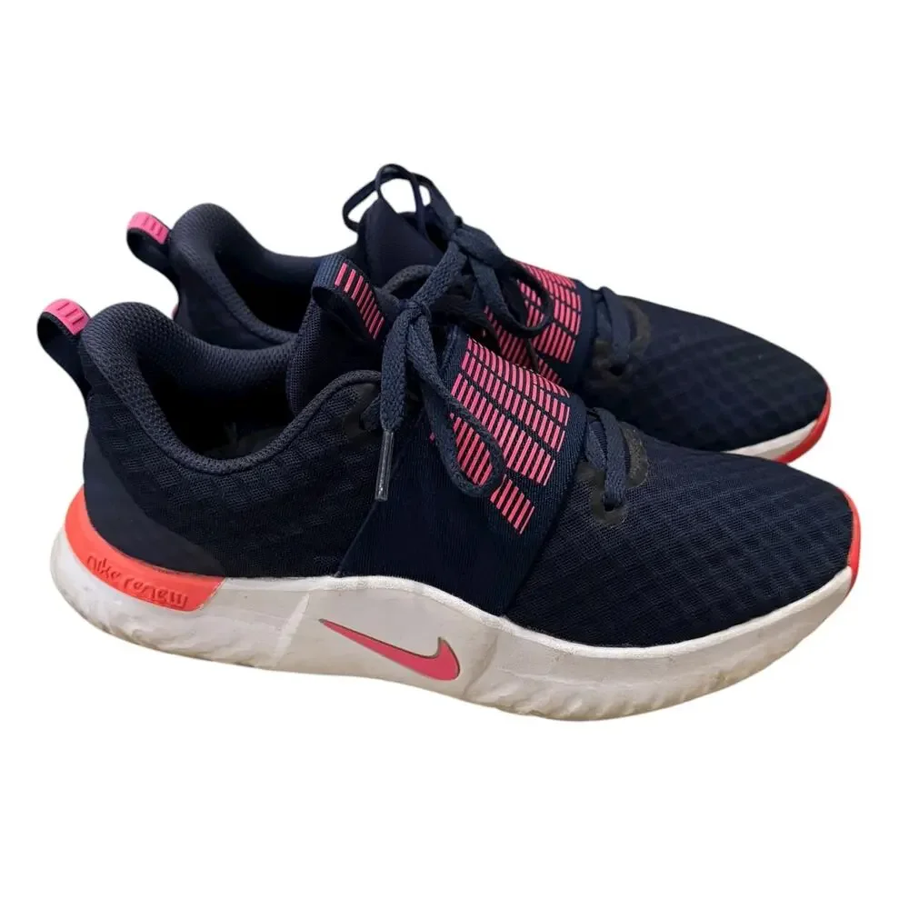 Nike Women’s Renew Nike Training Sneakers Comfort Soles DC1869-400 Sz 7